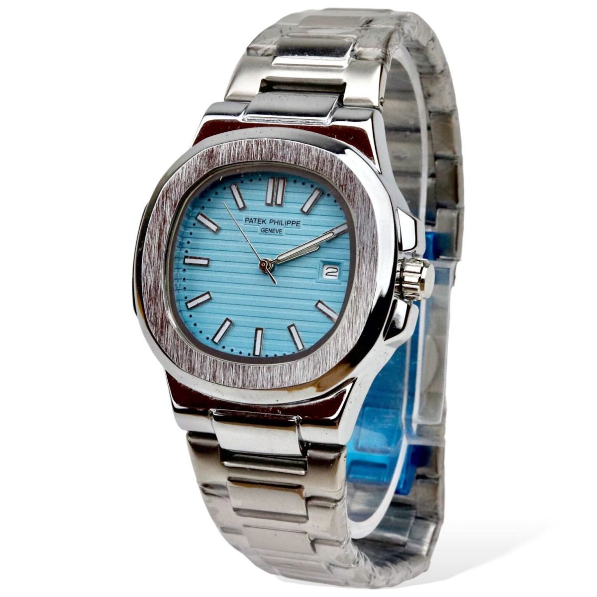Patek Philippe Geneve Watch For Men | Best Quality Stainless Steel Watch For Men | Analog Watch For Men ( Without Box ) View Gallery - Pakistan