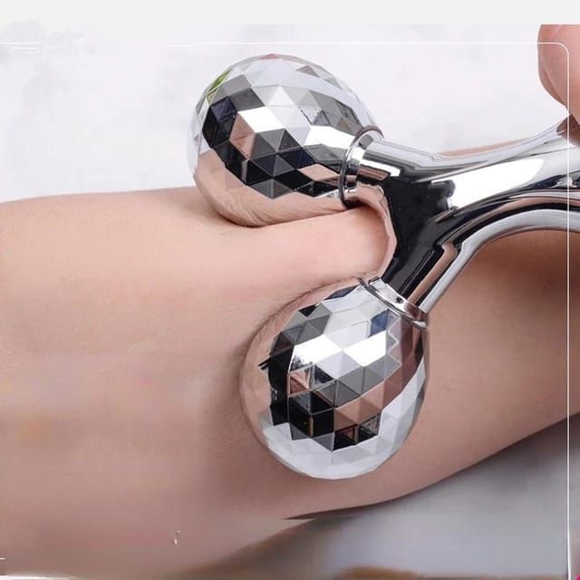 3D Face Massager Roller – 360° Rotation Handheld Y-Shape Plastic Tool for Face Lifting, Anti-Wrinkle, Skin Firming, and Full Body Relaxation | NM-091 ( Random Color ) View Gallery - Pakistan