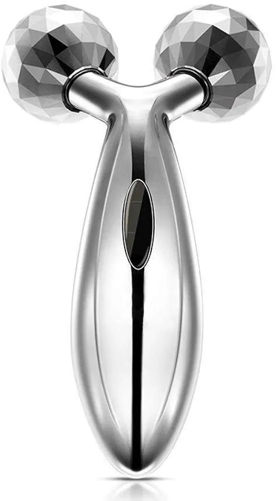 3D Face Massager Roller – 360° Rotation Handheld Y-Shape Plastic Tool for Face Lifting, Anti-Wrinkle, Skin Firming, and Full Body Relaxation | NM-091 ( Random Color ) View Gallery - Pakistan
