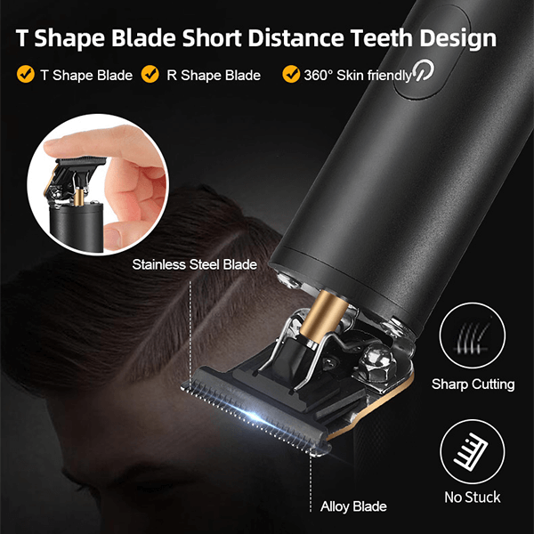 Nikai Professional Hair Trimmer NK-2598 Hair Trimmer Machine For Men | Men Hair Trimmer | Metal Body | Golden Color ( Original ) View Gallery - Pakistan