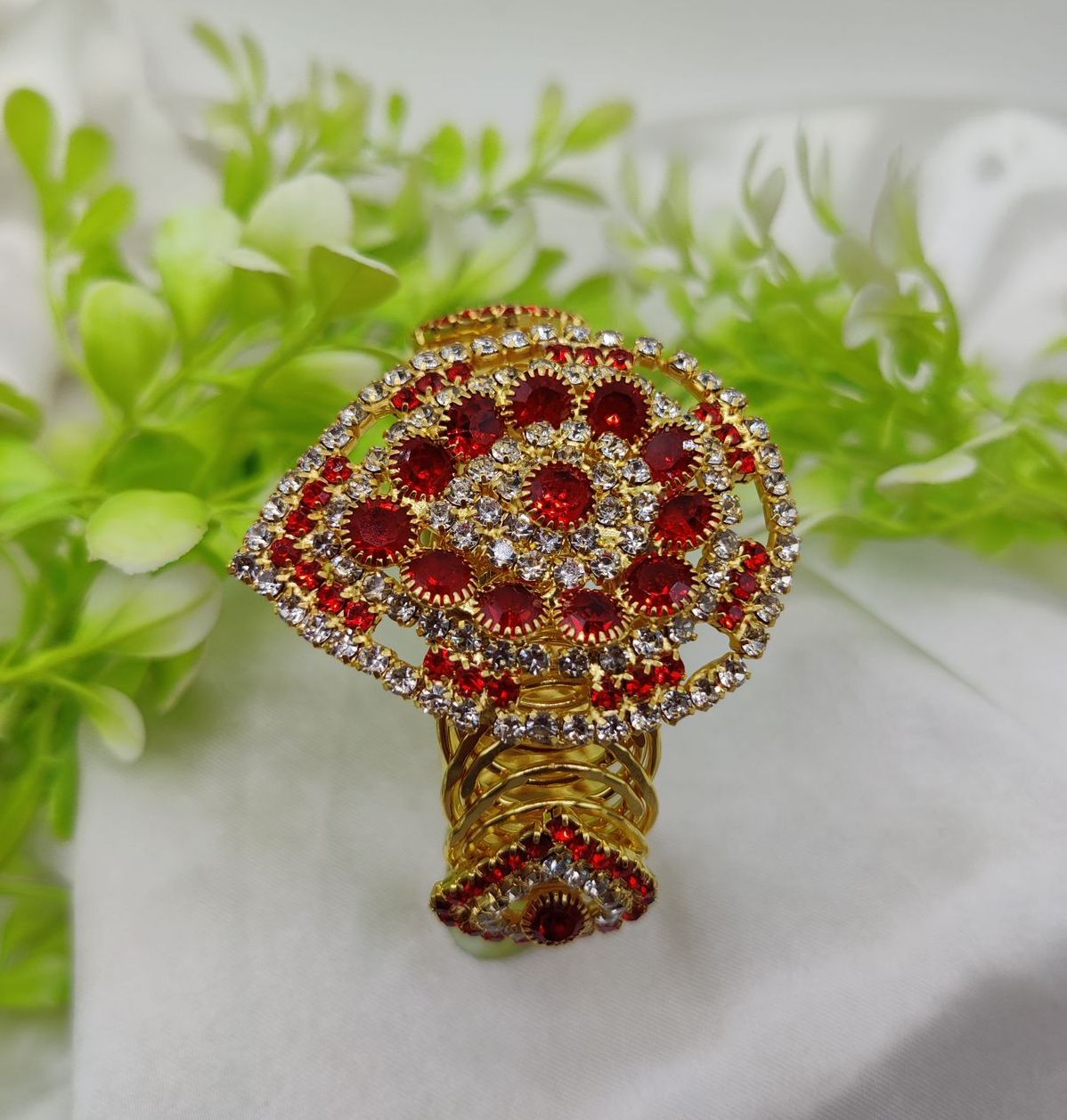 Imported Royal Sapphire Glam Bracelet | Golden Sapphire Elegance Bracelet | Adjustable Bracelet – Best Quality Artificial Bracelet For Girls &amp;amp; Women ( Random Color )