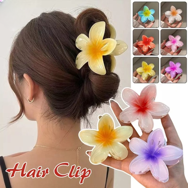 Pack Off 01 Large Sunflower Fashion Girl Hair Clip | Hair Clip For Women | Best Quality Hair Clip ( Random Color )