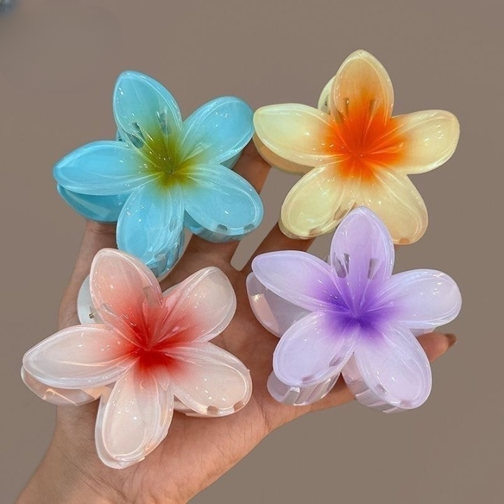 Pack Off 01 Large Sunflower Fashion Girl Hair Clip | Hair Clip For Women | Best Quality Hair Clip ( Random Color ) View Gallery - Pakistan