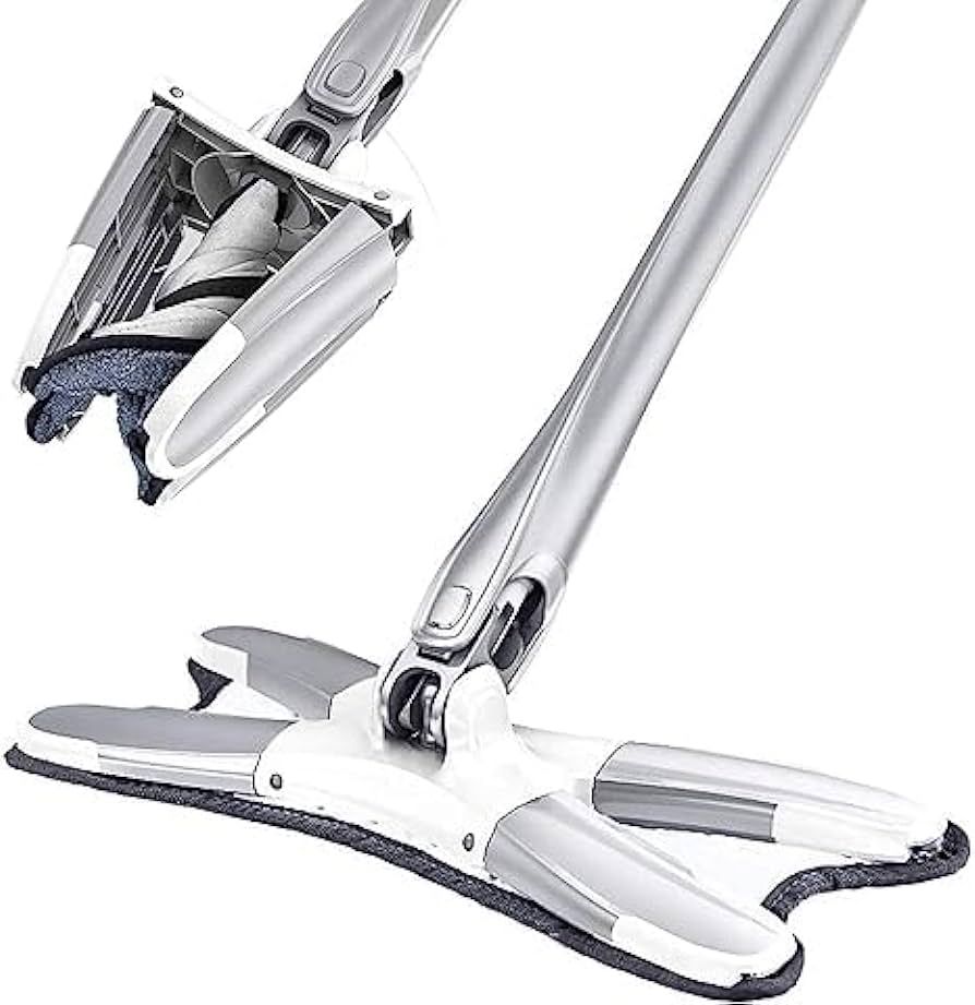 X Mop Manual Extrusion Hand-free Flat Squeeze Mop X-Type Microfiber Squeezing Twist Mop Household Cleaning Tool View Gallery - Pakistan