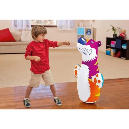 Intex Animal Punching Bag Toy For Kids 3D Bop Bag Boxers Punching Bag Toy Gift Kids Fun ( Random Animal ) View Gallery - Pakistan