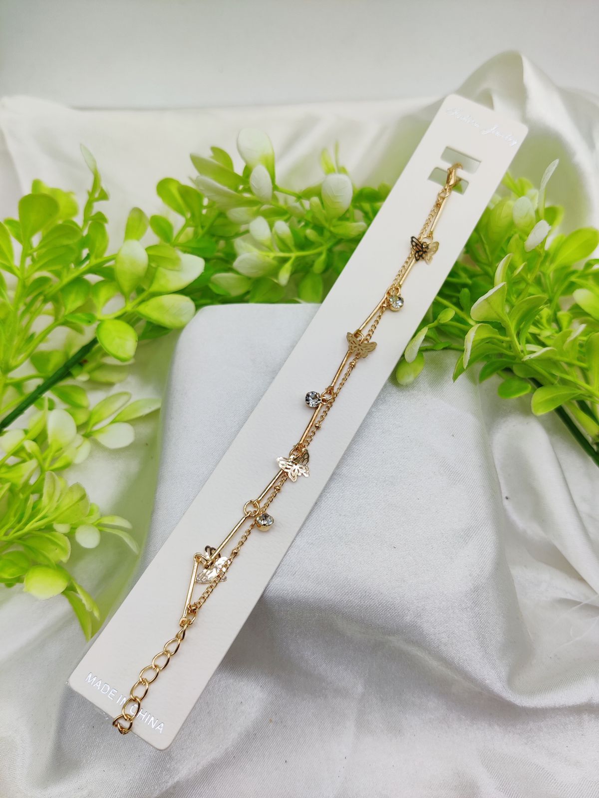 Imported Elegant Adjustable Charm Bracelet - Imported Elegance | Best Quality Artificial Bracelet For Girls &amp; Women | for Every Occasion - Random Design View Gallery - Pakistan