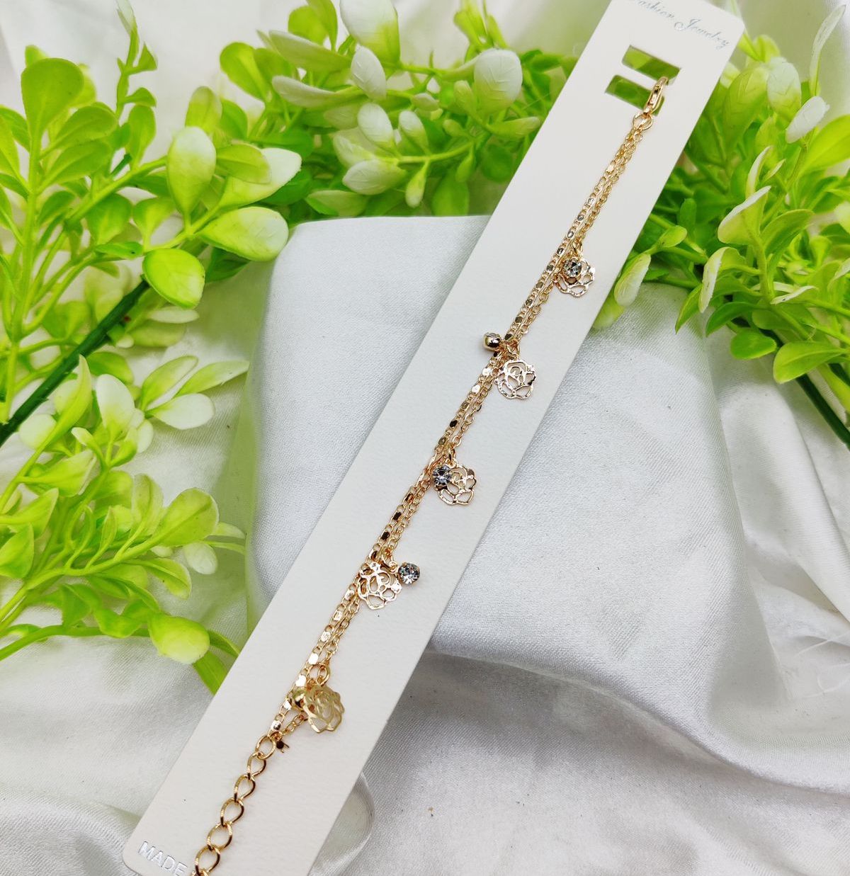 Imported Elegant Adjustable Charm Bracelet - Imported Elegance | Best Quality Artificial Bracelet For Girls &amp; Women | for Every Occasion - Random Design View Gallery - Pakistan