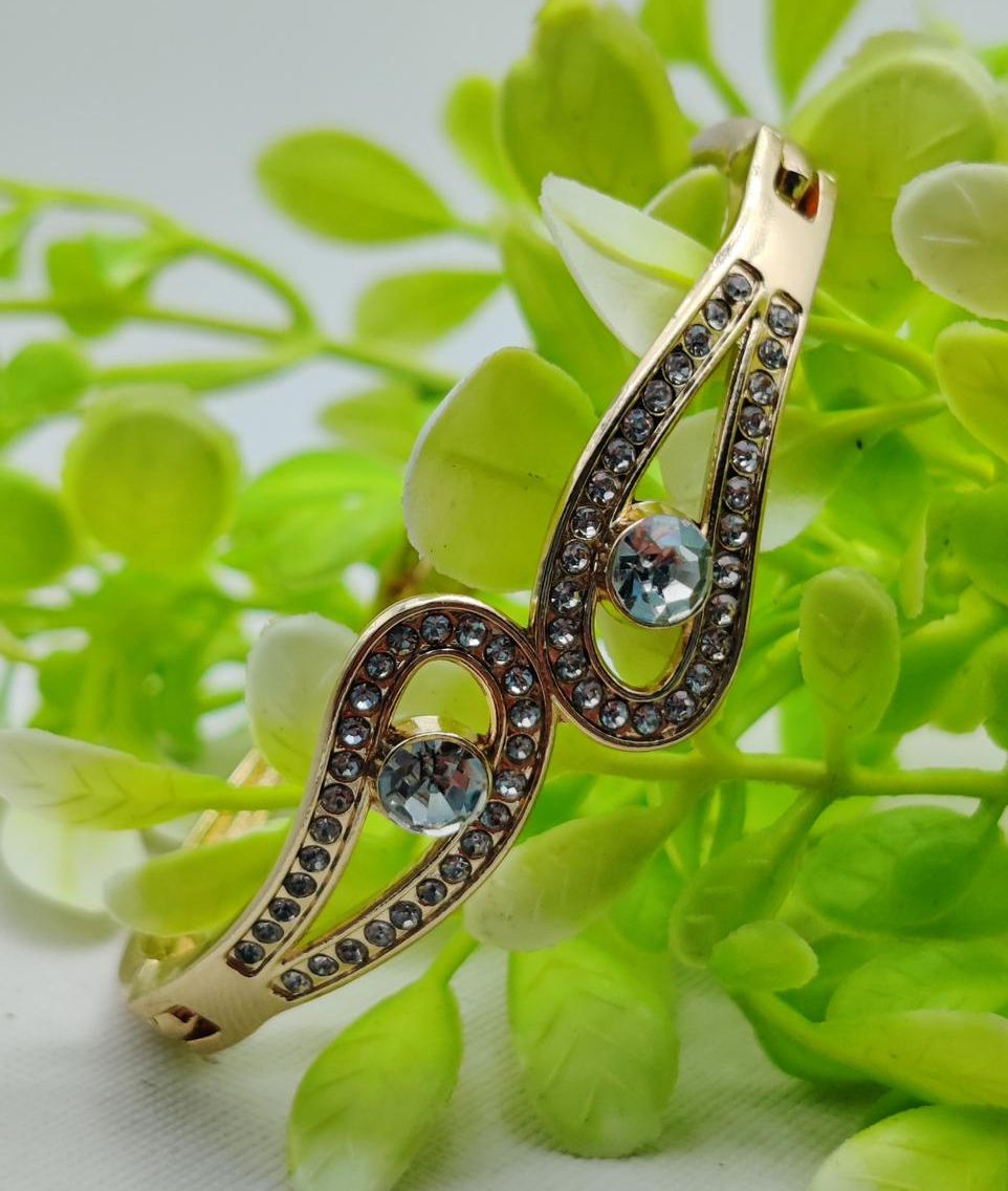 Imported Adjustable Infinity Charm Bracelet with Crystal Accents | Best Quality Artificial Bracelet For Girls &amp;amp; Women | Imported Glamour for Every Occasion