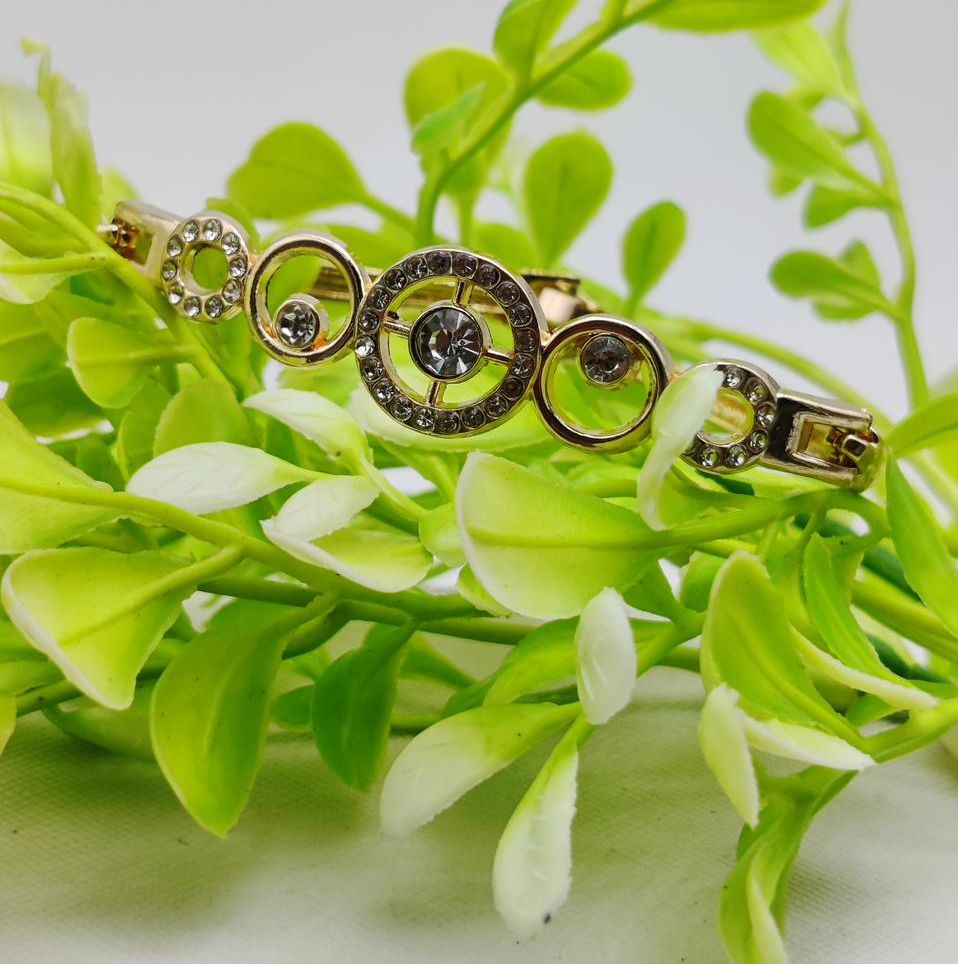 Radiant Adjustable Circle Crystal Bracelet - Imported Elegance | Best Quality Artificial Bracelet For Girls &amp; Women | for Every Occasion View Gallery - Pakistan