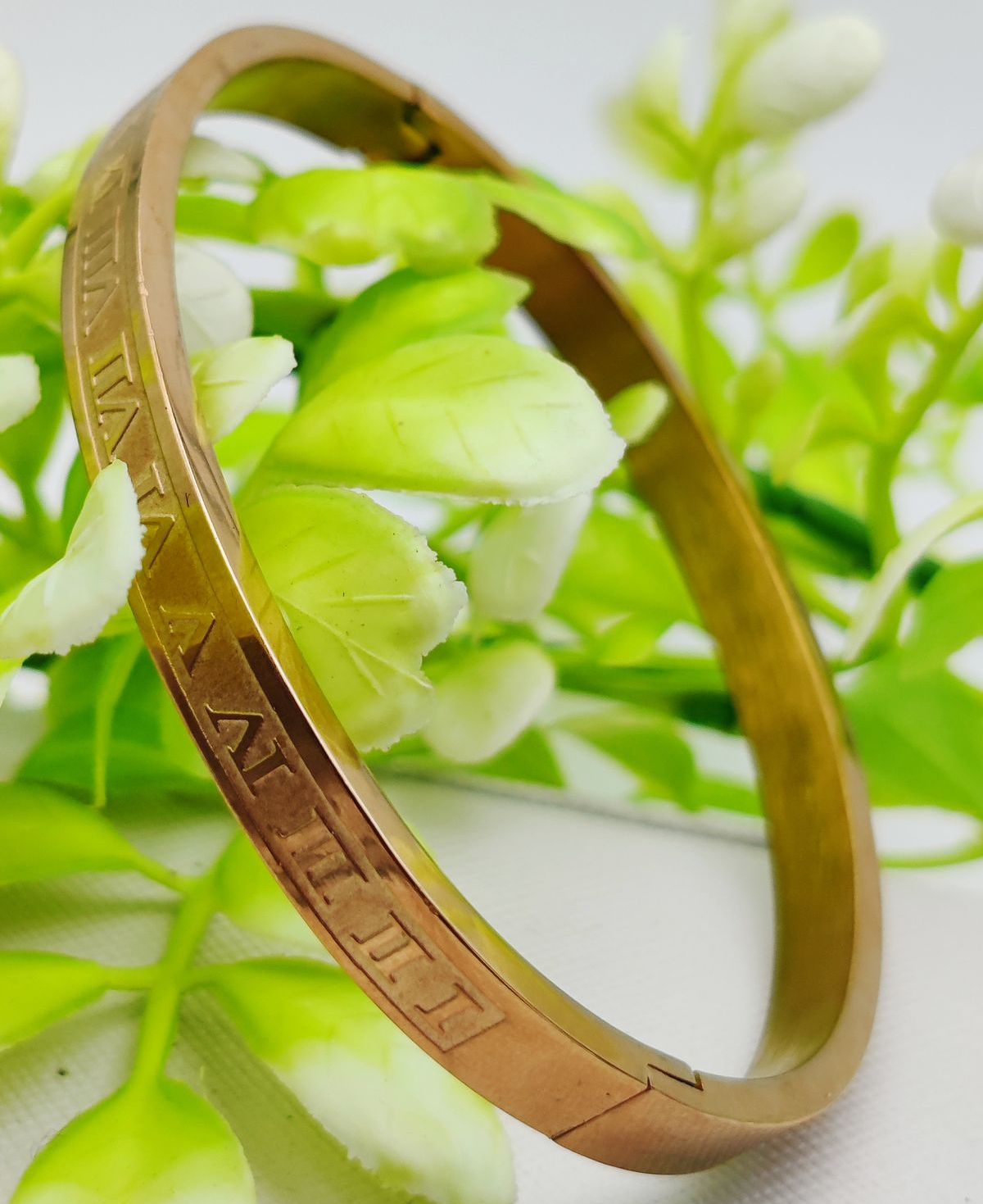 Adjustable Roman Numeral Bracelet - Adjustable and Imported Cartier Gold Bracelets | Best Quality Artificial Bracelet For Girls &amp;amp; Women | Bracelet For Every Occasion | Elegant Design