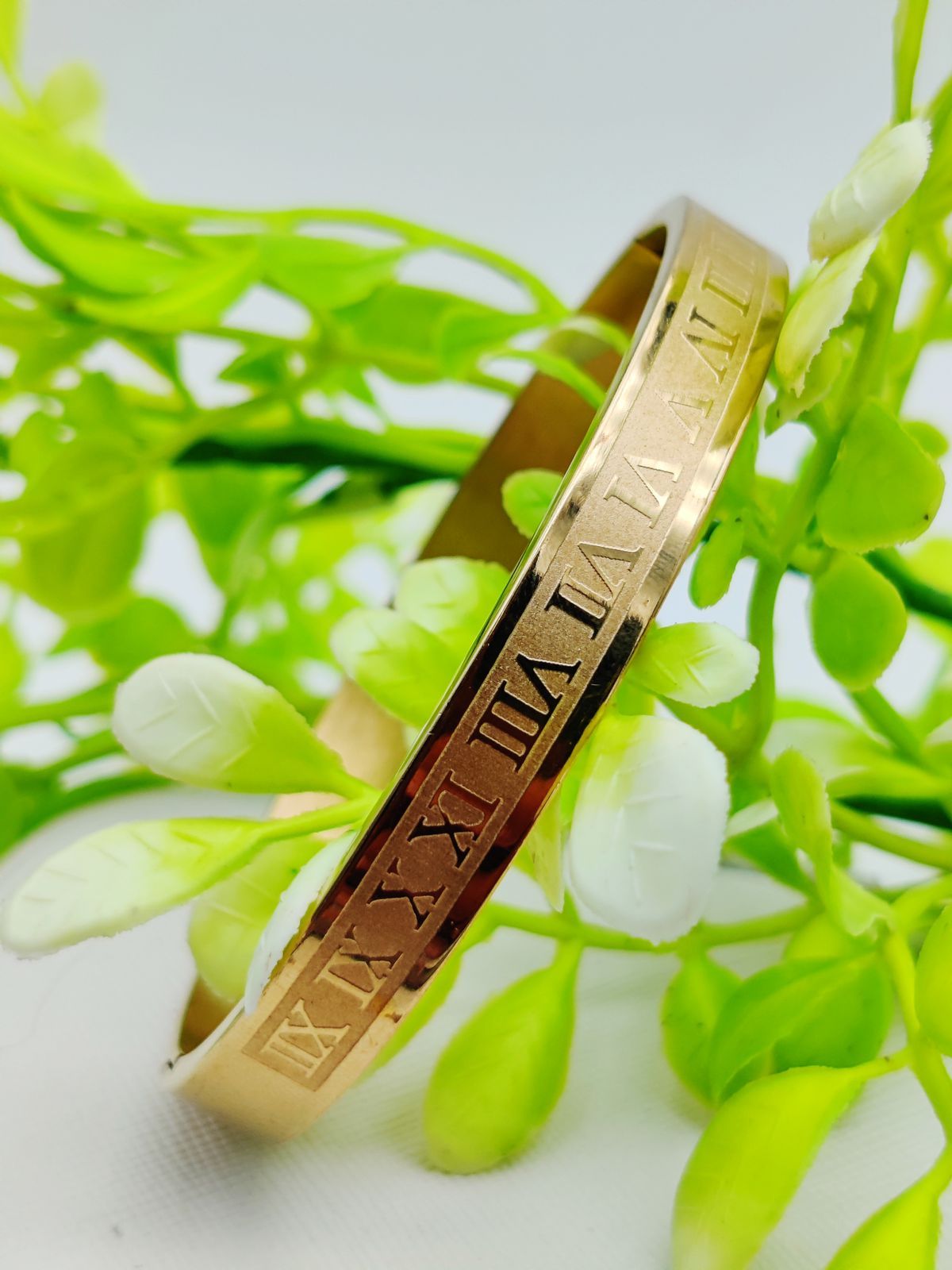 Adjustable Imported Cartier Roman Numeral Gold Bracelet | Best Quality Artificial Bracelet For Girls &amp;amp; Women | Bracelet For Every Occasion | Elegant Design ✨
