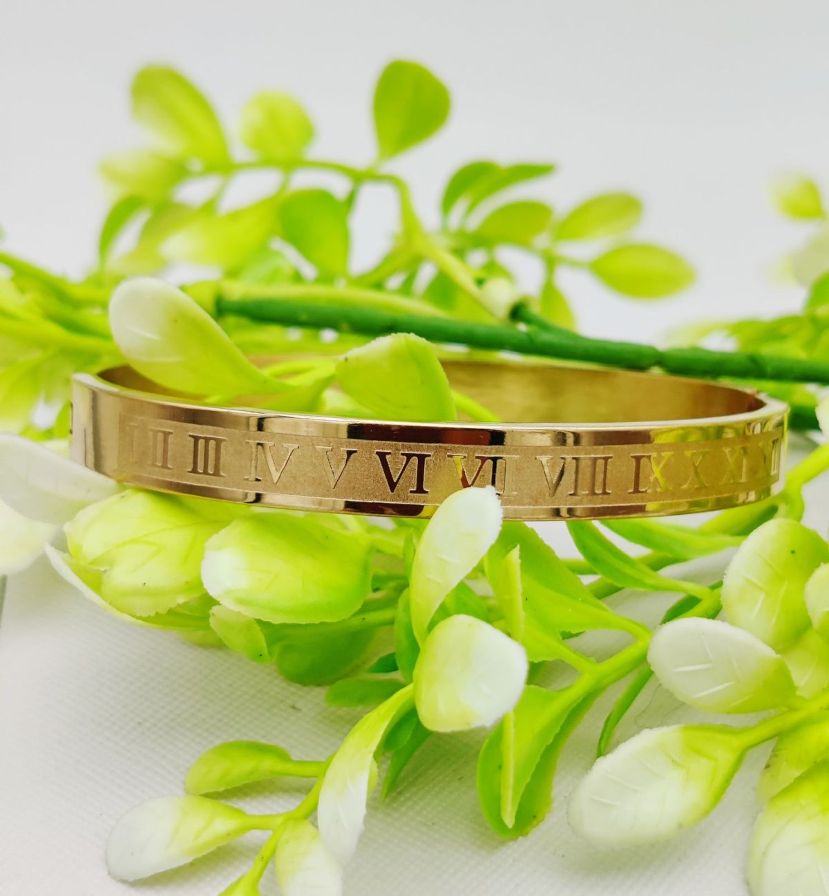 Adjustable Imported Cartier Roman Numeral Gold Bracelet | Best Quality Artificial Bracelet For Girls &amp; Women | Bracelet For Every Occasion | Elegant Design ✨ View Gallery - Pakistan