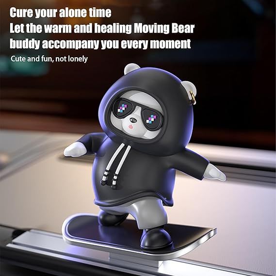 Funny Skateboard Bear Car Dashboard Decoration | Best Quality Decoration Piece For Car View Gallery - Pakistan