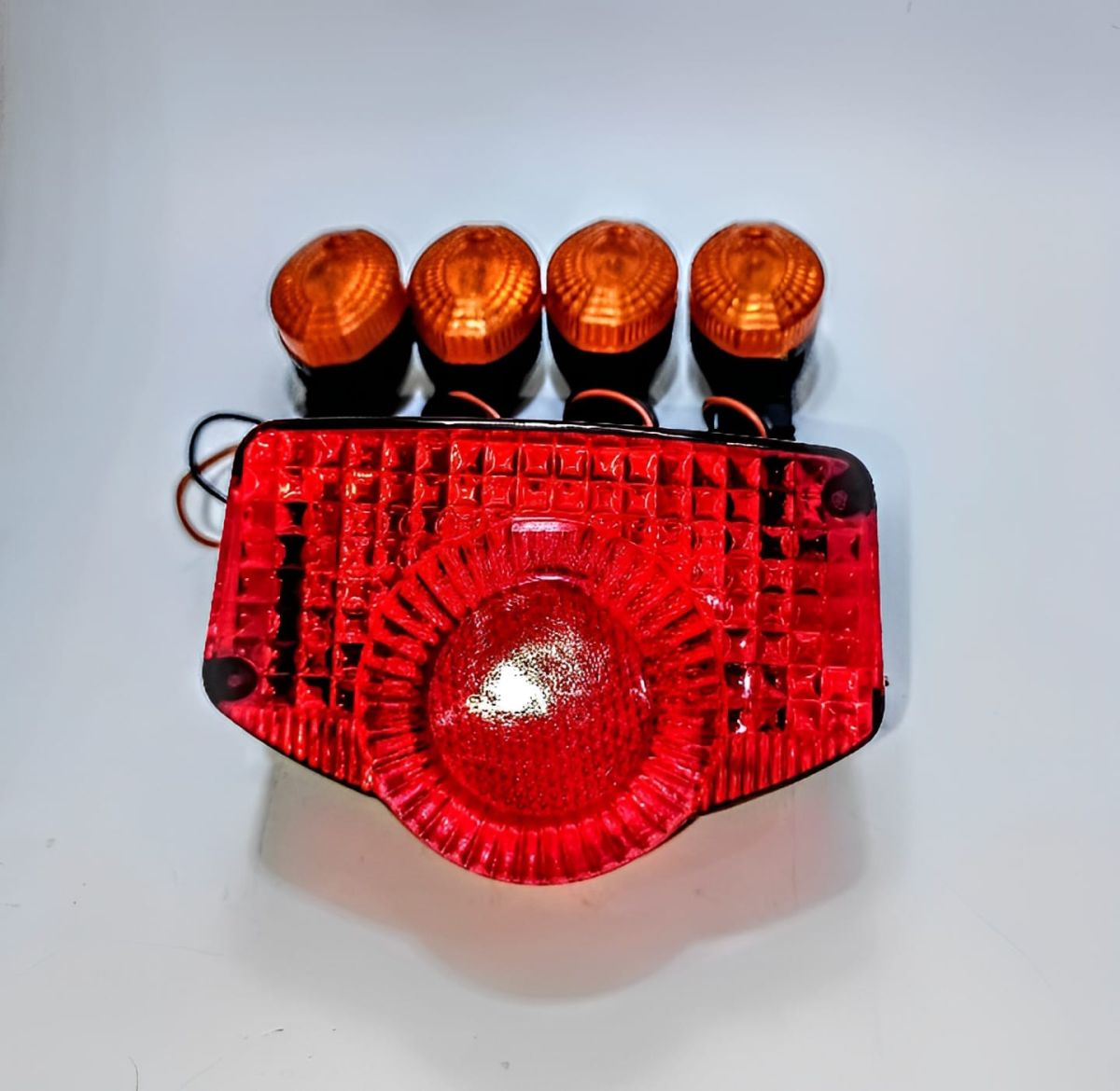 Mini Motorcycle Indicator with Backlight – Suitable for 70cc/125cc Bikes, Compact Design, Fancy Packaging. View Gallery - Pakistan