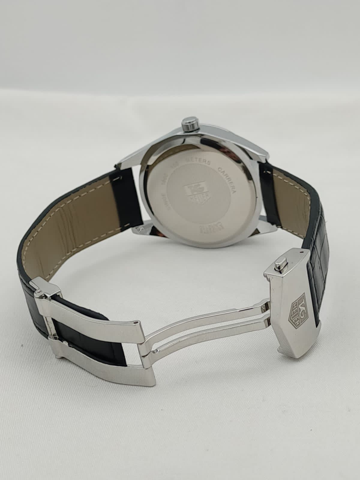 Carrera Calibre 5 - Luxury Swiss Watch With Leather Strap Mens Watch Wrist Watch | Best Quality Men Watch | Best Quality Analog Watch For Men - Without Box View Gallery - Pakistan