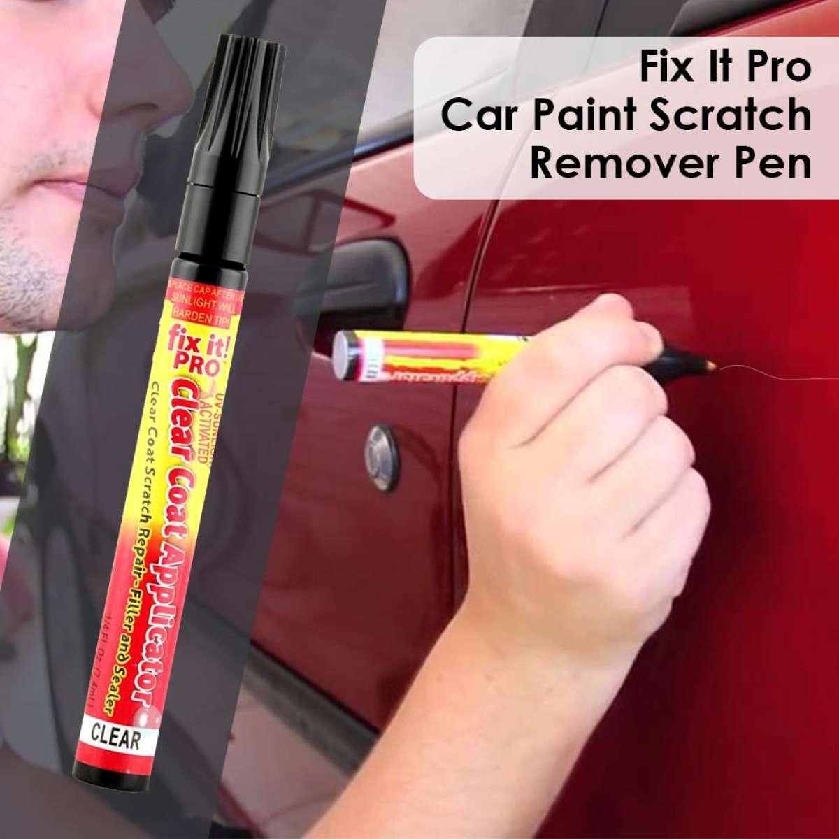 Fix It Pro Car Scratch Repair Remover Pen Magic Clear Coat Applicator Filler &amp;amp; Sealer Painting Pen
