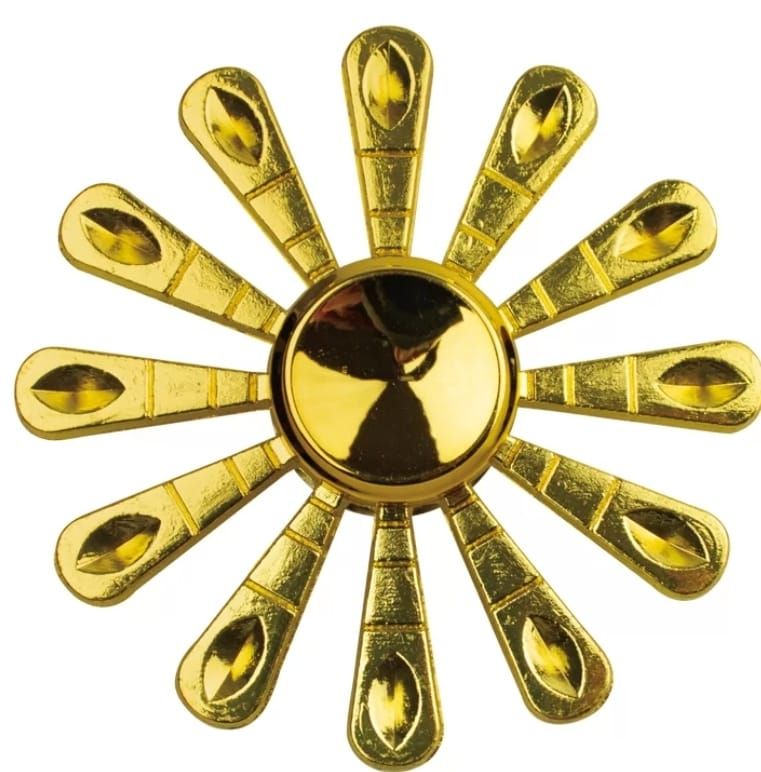 1 Piece Fidget Spinner Toys Hand Spinner High Speed For Kids/Adult Gyro Stuffer Time Relieve Stress ( Random Color ) 