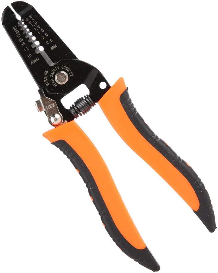 Stripping Pliers, Multifunctional Stainless Steel Wire Cable Stripping Pliers Cutting Tool Wire Cutter, Long-Nose Multi-Purpose Electrician Tool ( Random Color ) View Gallery - Pakistan