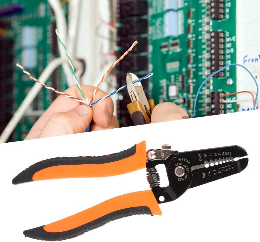 Stripping Pliers, Multifunctional Stainless Steel Wire Cable Stripping Pliers Cutting Tool Wire Cutter, Long-Nose Multi-Purpose Electrician Tool ( Random Color ) View Gallery - Pakistan