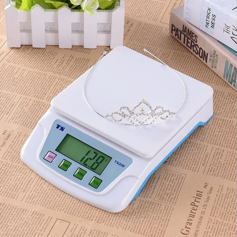 Ts-200 Kitchen Scale Digital Multi Purpose Kitchen Scale Weighing Scale, Upto 6 kg weight capacity