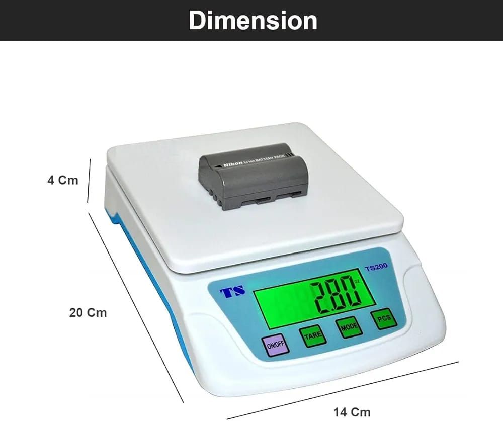 Ts-200 Kitchen Scale Digital Multi Purpose Kitchen Scale Weighing Scale, Upto 6 kg weight capacity View Gallery - Pakistan