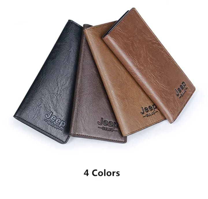 JEEP BULUO Brand Wallet Clutch Carteira Masculina Men Leather Men Wallets Business Brand Card Holder Purse | Men's Wallet View Gallery - Pakistan