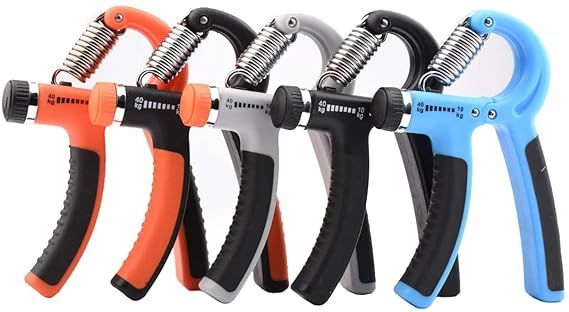 Hand Grip Strengthener Adjustable Resistance Wrist Strengthener Forearm Gripper Hand Workout Strength Trainer (Random colour) View Gallery - Pakistan