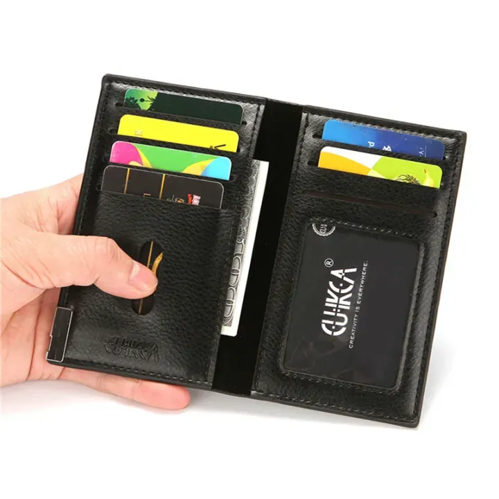 Men PU Leather Wallet Business Clutch Bag Multi Card Slot Credit Card Holder | Best Quality Wallet For Men View Gallery - Pakistan