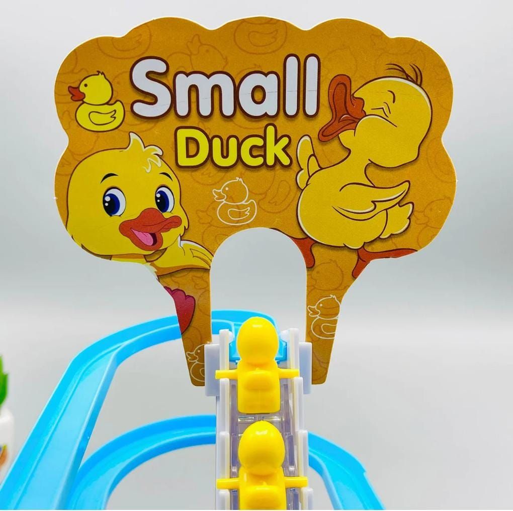 Smart Duck Ladder Climbing race set | Duck Climb Stairs Toy Race Track Slide View Gallery - Pakistan