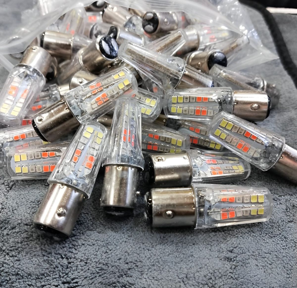 LED Backlight Bulb 6 Functions, 4 Colors - Perfect for Bikes, CD 70, CG125, Cars, and Jeeps View Gallery - Pakistan