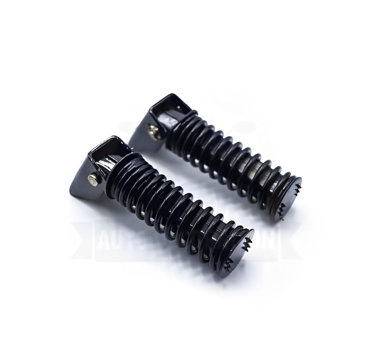 (2 pcs ) Fancy Spring Footrest Universal Lightweight and compact for CD 70 / CG 125 View Gallery - Pakistan