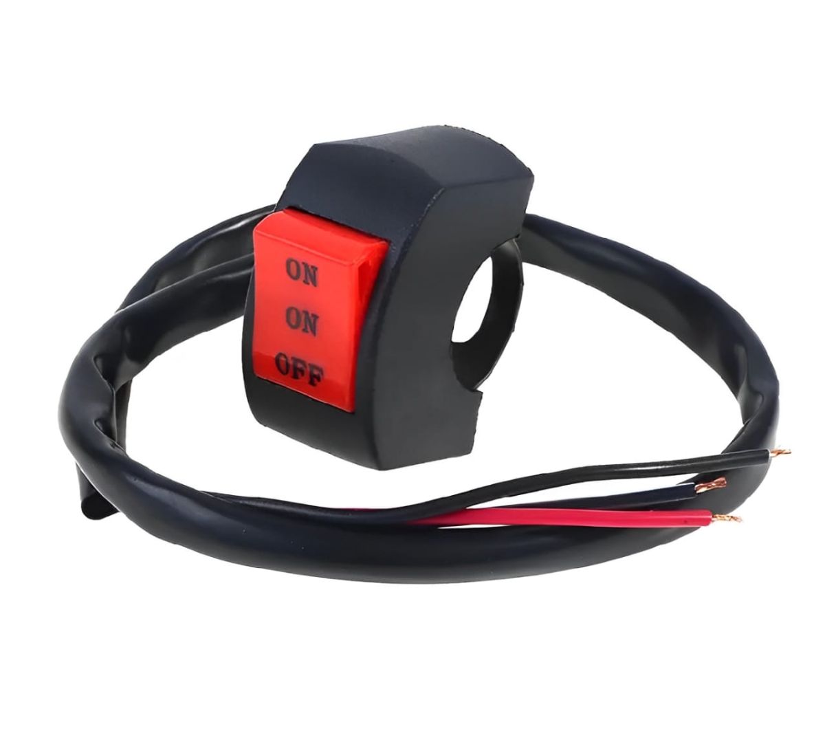On/Off Handlebar Switch for Motorcycle Universal switch for bike, Extra external on off button View Gallery - Pakistan