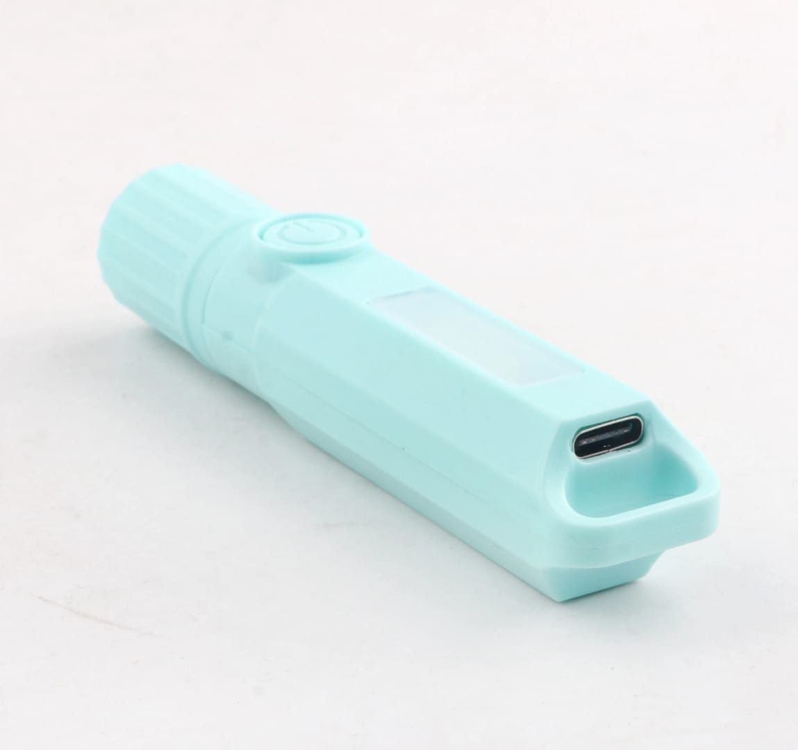 XJ-808 Multifunctional ABS LED Pocket Work Light New Design Portable USB Torch Flashlight Outdoor Emergency Camping Use EDC Flashlight ( Random Color ) View Gallery - Pakistan