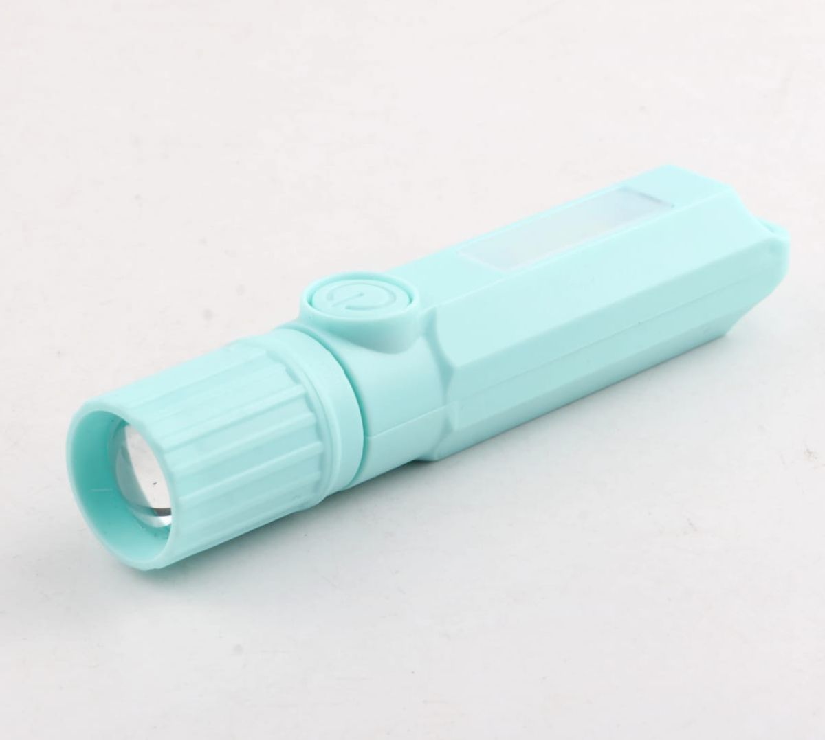 XJ-808 Multifunctional ABS LED Pocket Work Light New Design Portable USB Torch Flashlight Outdoor Emergency Camping Use EDC Flashlight ( Random Color ) View Gallery - Pakistan