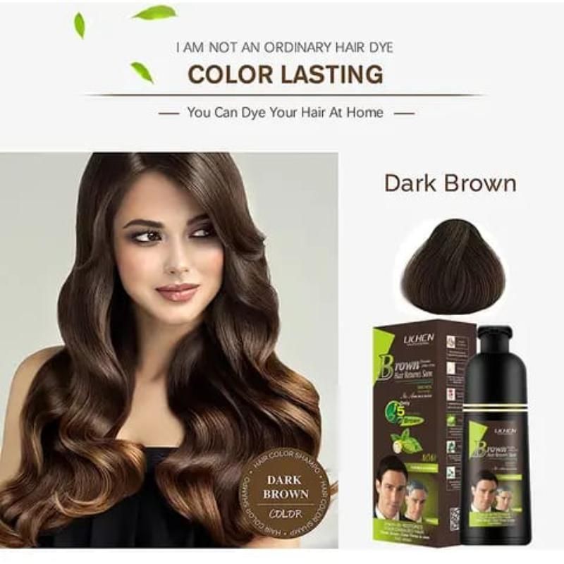 Original Lichen Hair Color Shampoo for Men, Women 200ml View Gallery - Pakistan