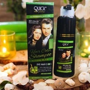 Quick Shine Hair Color Shampoo For Women And Men 200ml View Gallery - Pakistan