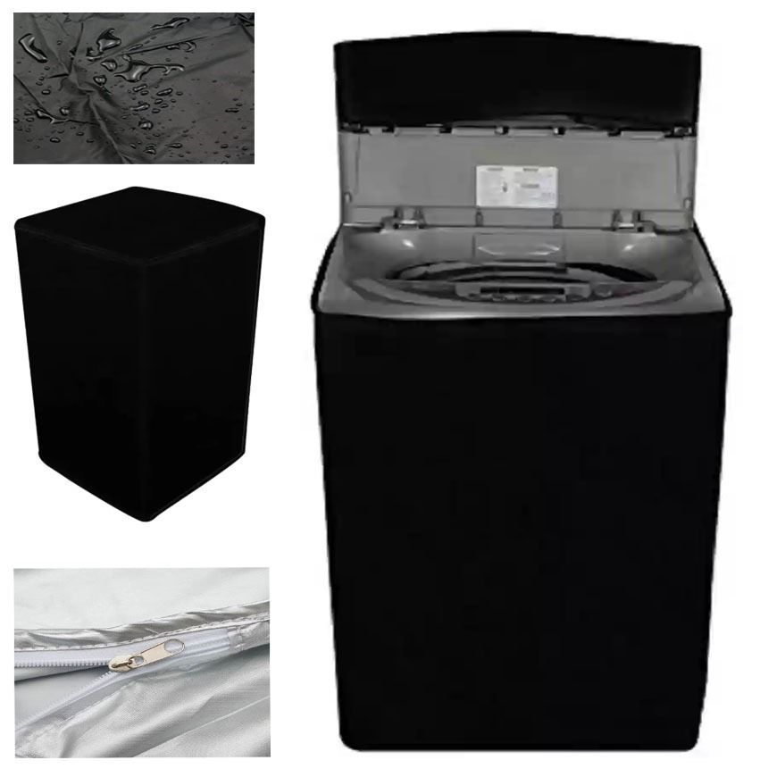 Single Washing Machine Cover - Parachute Type (High Quality) Waterproof (Random Color) View Gallery - Pakistan
