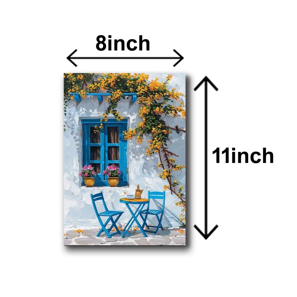 Set of 5 Italian Vintage Homes Art Themed Wall Art Wooden Sticky Photo tile Frames for Wall Home and Girls Room Decoration View Gallery - Pakistan