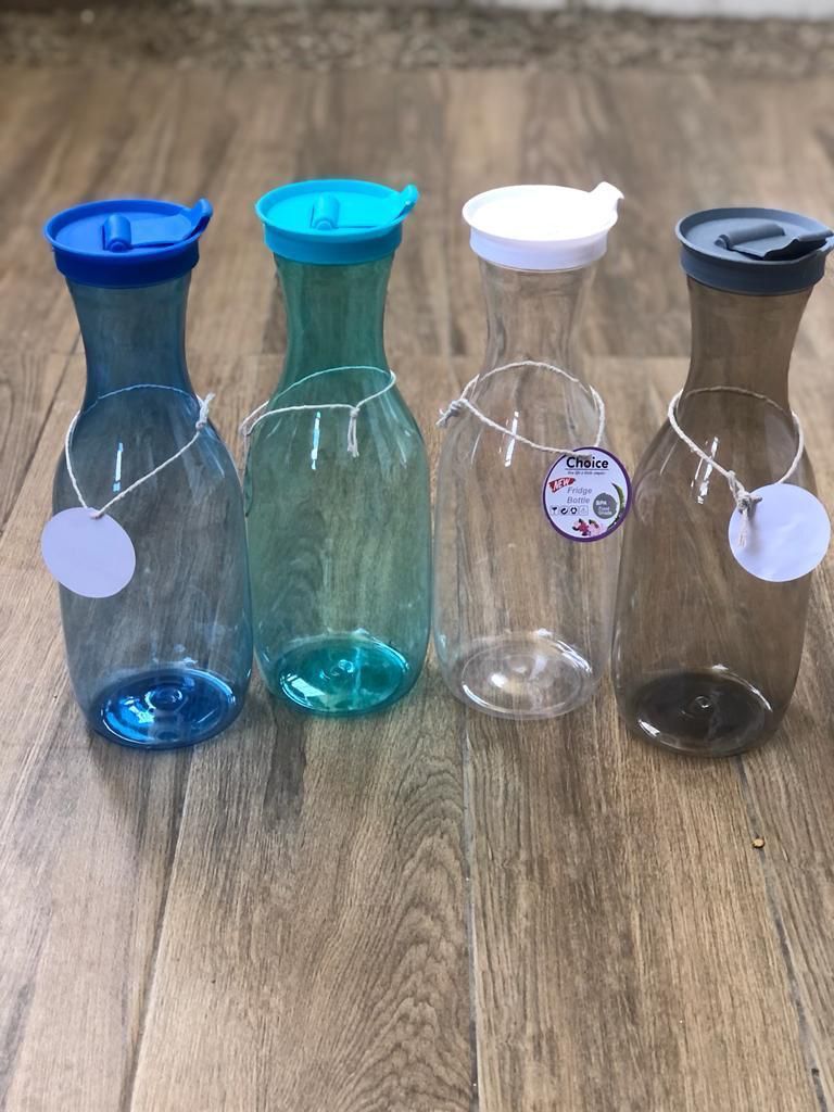 Water Bottle For Drinking / Water Bottel For Fridge Transparent Water Bottle (Random Color) 1700 ml View Gallery - Pakistan