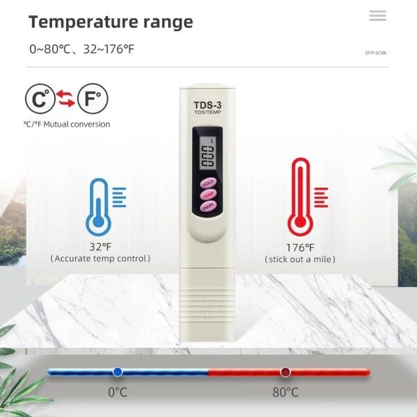 Portable Pen Digital Tester Tds 3 Meter Filter Measuring Water High Quality Purity(Random Color) View Gallery - Pakistan