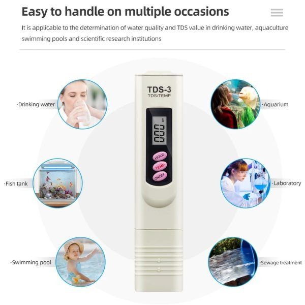 Portable Pen Digital Tester Tds 3 Meter Filter Measuring Water High Quality Purity(Random Color) View Gallery - Pakistan