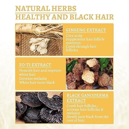 Anti-Greying Hair spray , Drakkar spray  for Hair, Organic Ganoderma, Inverted Essence for Grey Hair, Darkens Your Hair Naturally Without Damaging (30ML) View Gallery - Pakistan