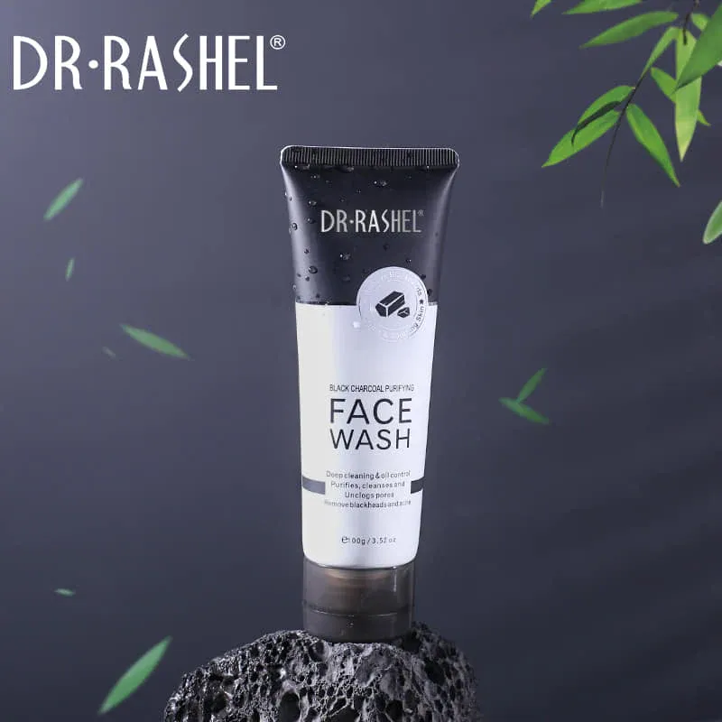 Dr.Rashel Black Charcoal Purifying Face Wash - 100g View Gallery - Pakistan