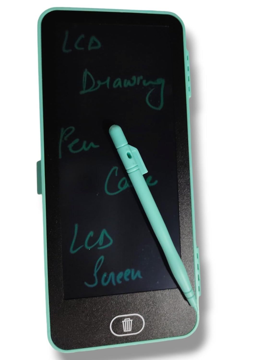 LCD Drawing Pen Case Easy Writing with Eye Protection, Lock Screen, Large Space LCD Drawing Pen Case-One Key Erase (Random Color) View Gallery - Pakistan