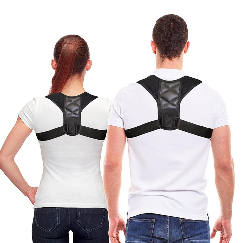 SN-660 Smart care brand Posture corrector Upper back support Strong grip Shoulder Support Relief and Back Pain Relief Belt - Adjustable Posture Support Brace for Men and Women View Gallery - Pakistan