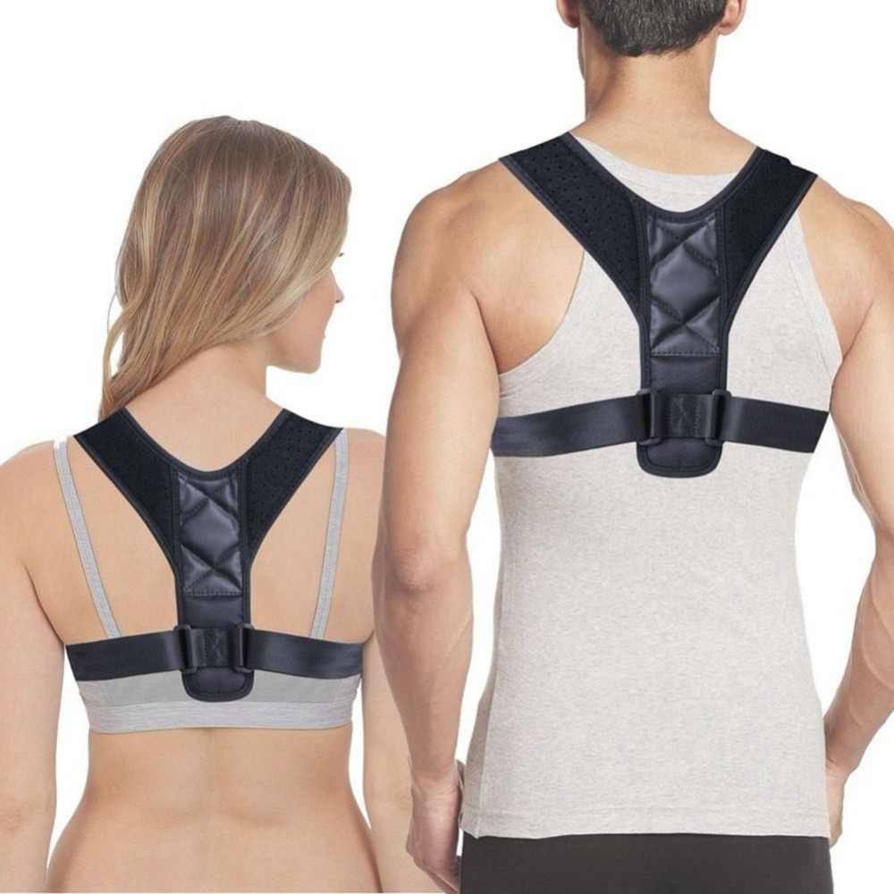 SN-660 Smart care brand Posture corrector Upper back support Strong grip Shoulder Support Relief and Back Pain Relief Belt - Adjustable Posture Support Brace for Men and Women View Gallery - Pakistan