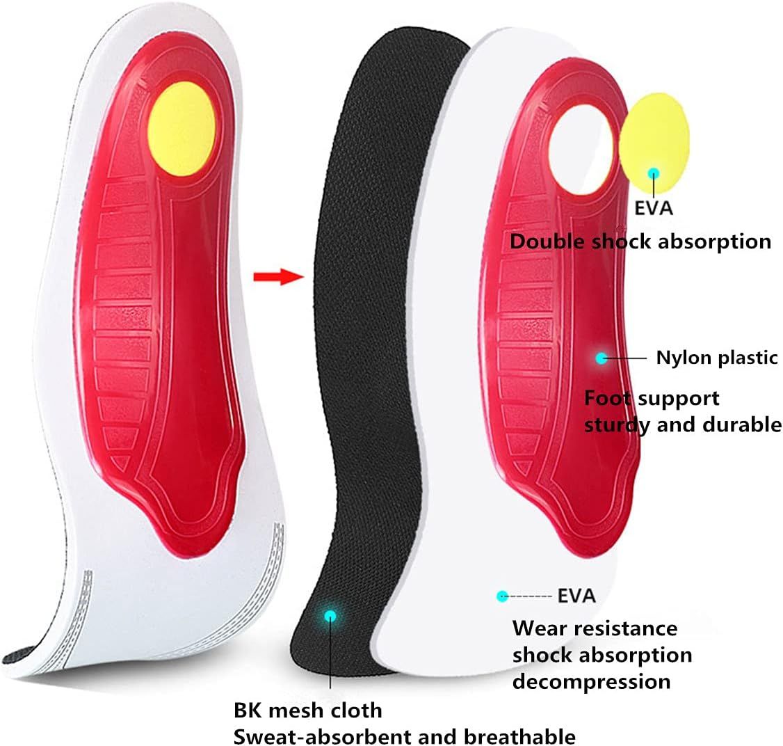 Flat Feet Arch Support Foot Pad Insole Shoe Inserts For Foot Pain Relief for Man &amp; Woman View Gallery - Pakistan
