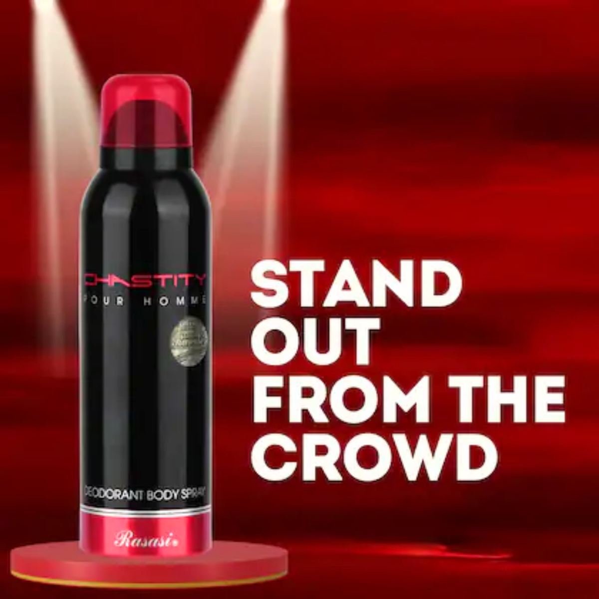 Rasasi Chastity Pour Men Body Spray 200 ML | Best Fragrance Body Spray For Men ( Original ) View Gallery - Pakistan