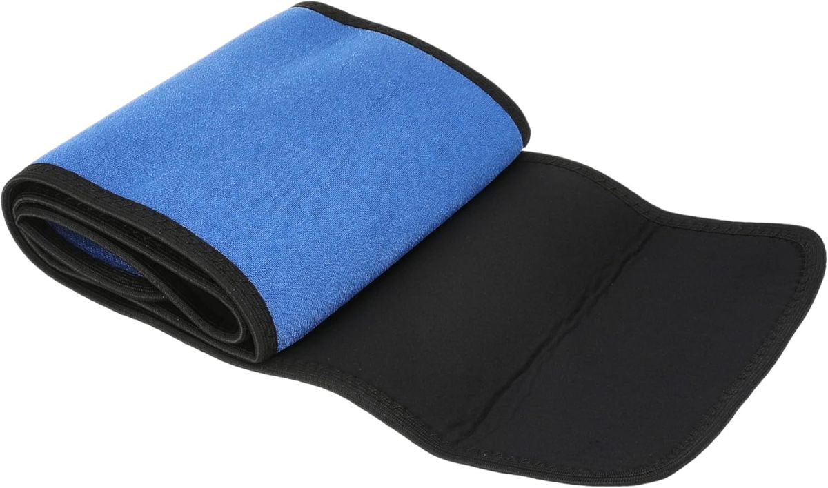 Waist Support Slimming Adjustable Belt For Both Men And Women fits for all (Blue ) View Gallery - Pakistan