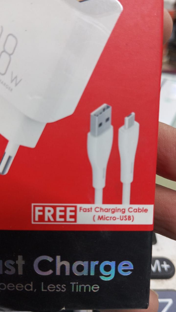 Itel 18w QC3.0 Fast charge Adapter with Fast charging with Micro Cable View Gallery - Pakistan